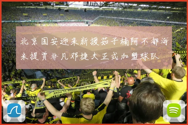 北京国安迎来新援茹子楠阿不都海米提贾非凡邓捷夫正式加盟球队