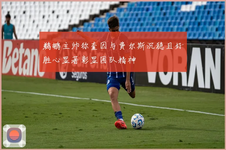 鹈鹕主帅称奎因与费尔斯沉稳且好胜心显著彰显团队精神
